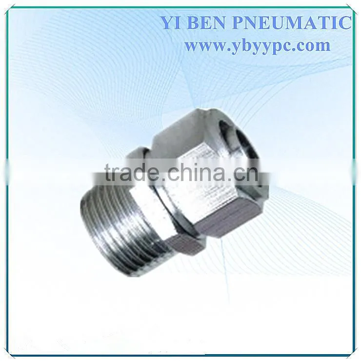 KLC series male straightb Pneumatic brass fittings