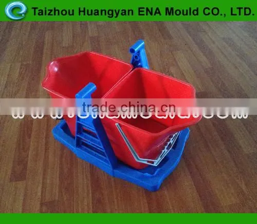 plastic injection mop bucket mould