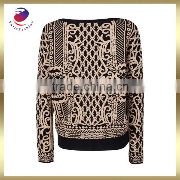 European knitted sweater