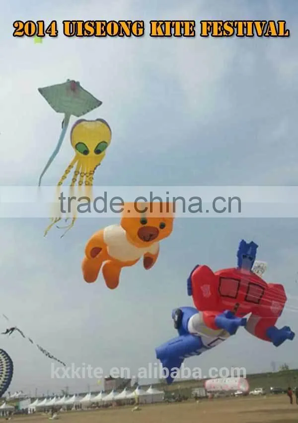 Durable Ripstop Nylon 3D Inflatable kite