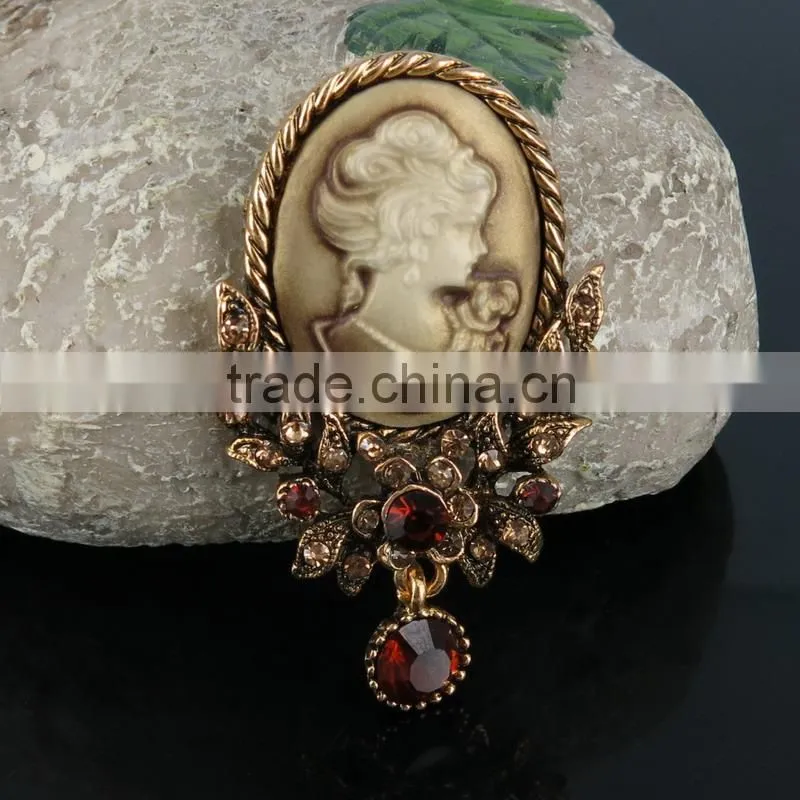 Wedding Bridal Rhinestone Crystal Brooches Antique Brooch Bouquet Pin Party