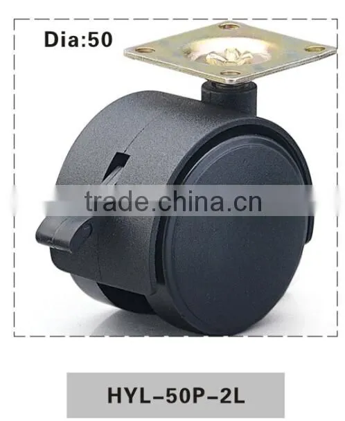 Table leg casters/flat furniture casters/bed casters/ furniture casters/wheel casters with brake in chair parts ALIBABA CHINA