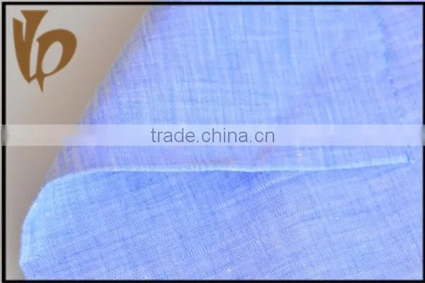 factory wholesale high quality pure linen casual shirt fabric