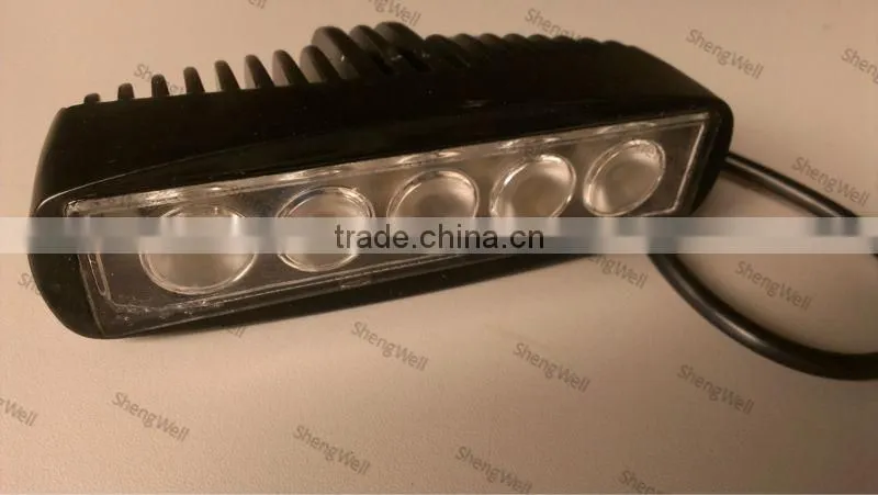 ShengWell Auto 15W 10-30v DC IP67 epistar led work light car led work light Flood led work light