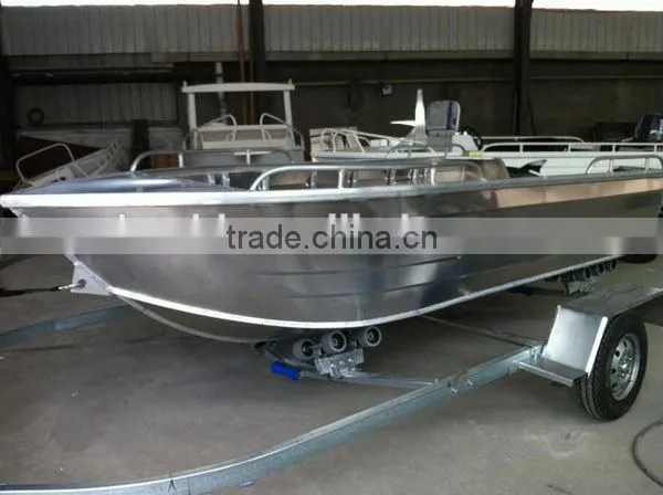 13ft 3mm All Welded V Type Small Aluminum Fishing Boat