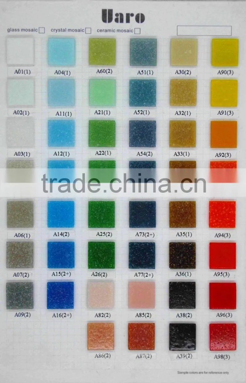 Glod & Blue Glass Mosaic Designs Pictures