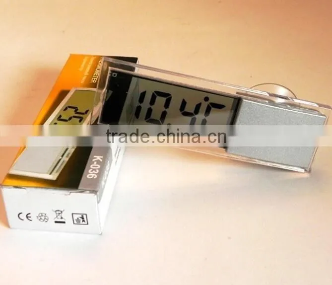Indoor Glass Thermometer/ car glass temperature