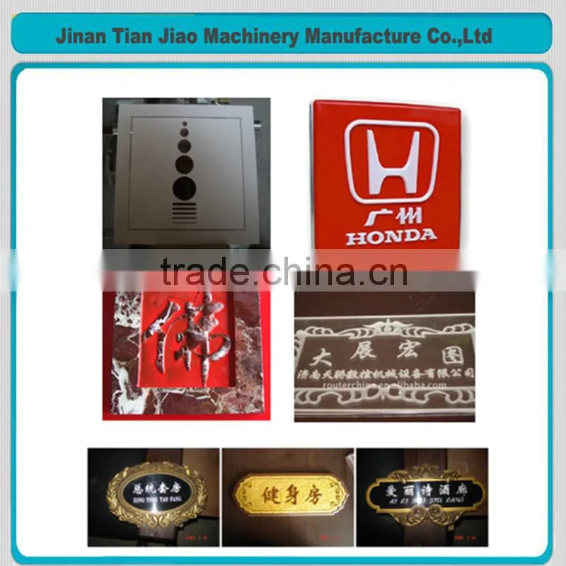 Hot sale mini cnc 6090 routerr for Advertising industry