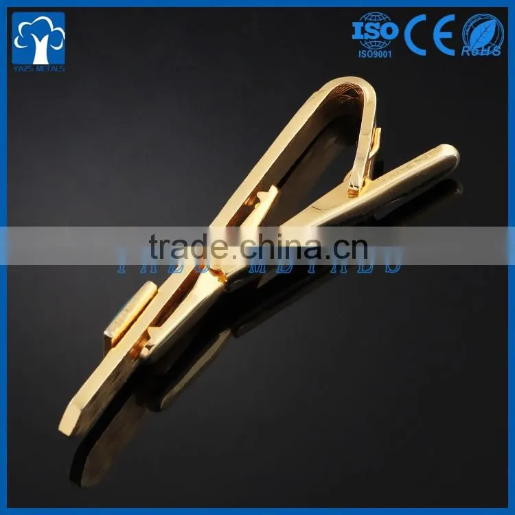 custom enamel silver plated metal tie pin