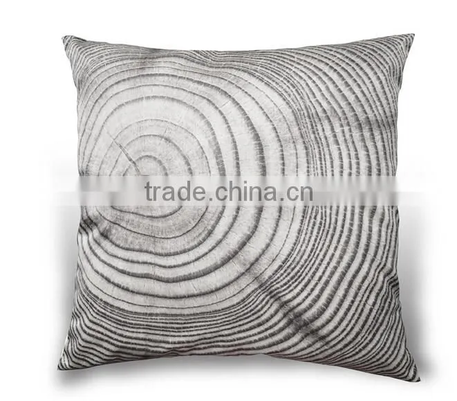 fashion custom screen printed sofa cushion cotton cushion covers