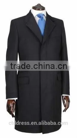 Custom Long Wool Cashmere Jacket Oversize Coat For Man