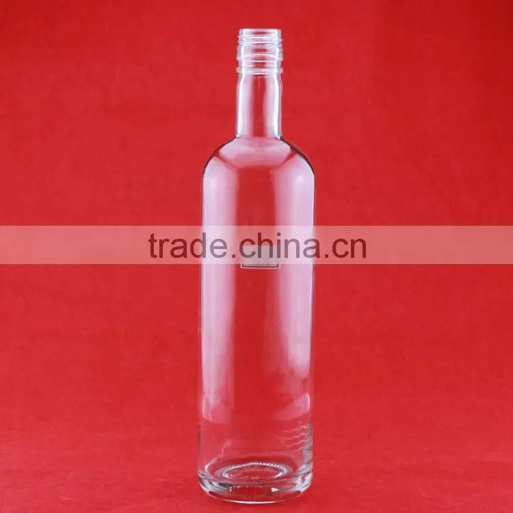 Handcraft glass bottle custom shape fruit juice glass bottle 300ml frosted glass bottle