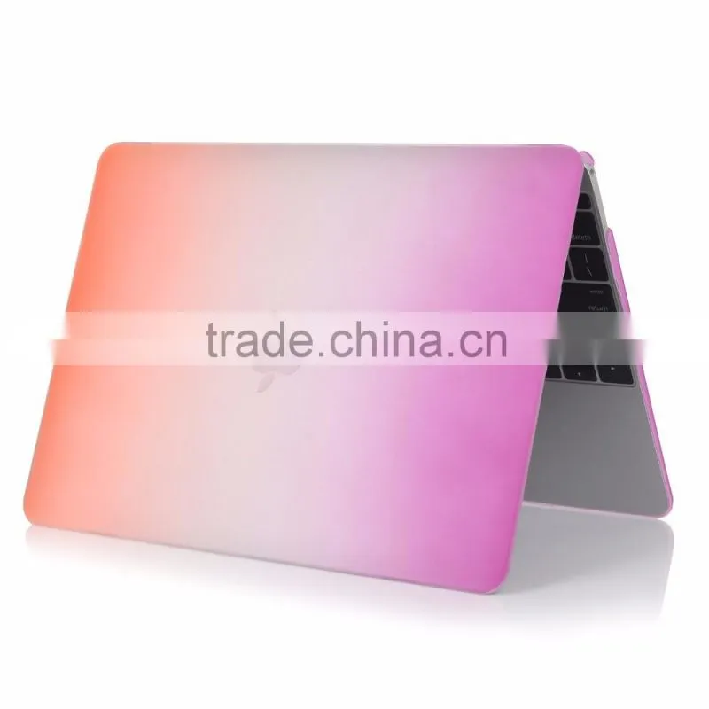 China wholesale 12 inch case for macbook rainbow color covers
