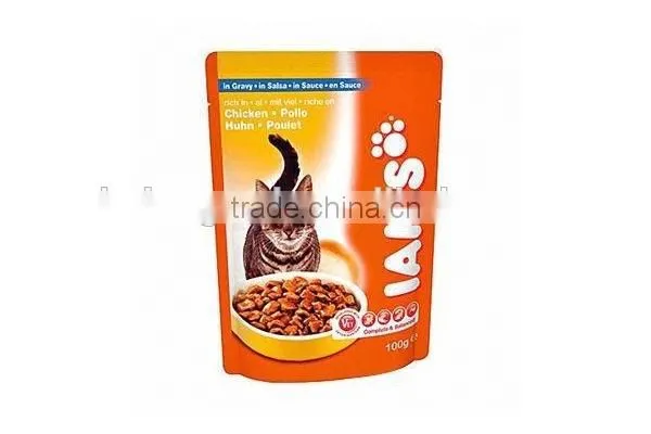 High capacity plastic bag for pet food / pet food bag