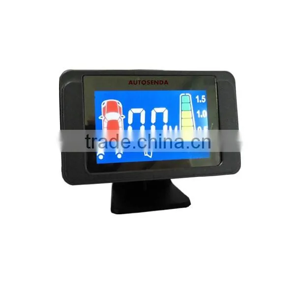 Colorful LCD Display with Buzzer Built-in Four-directional Distance LCD Display Parking sensor