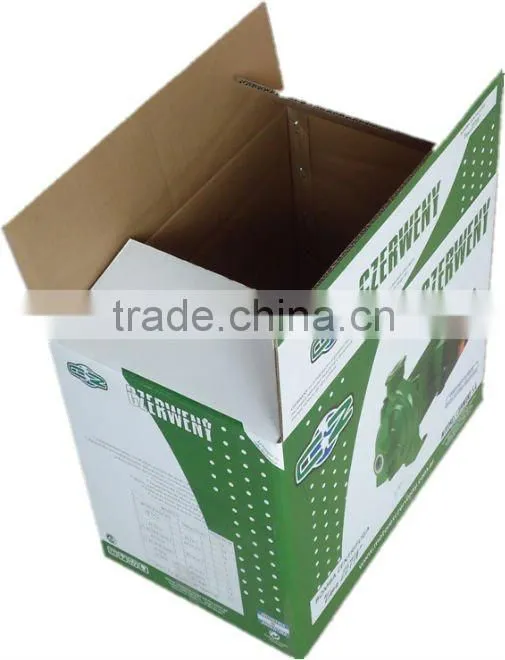 heavy good water pump packaging boxes