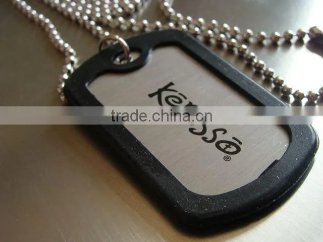 plastic military dog tags