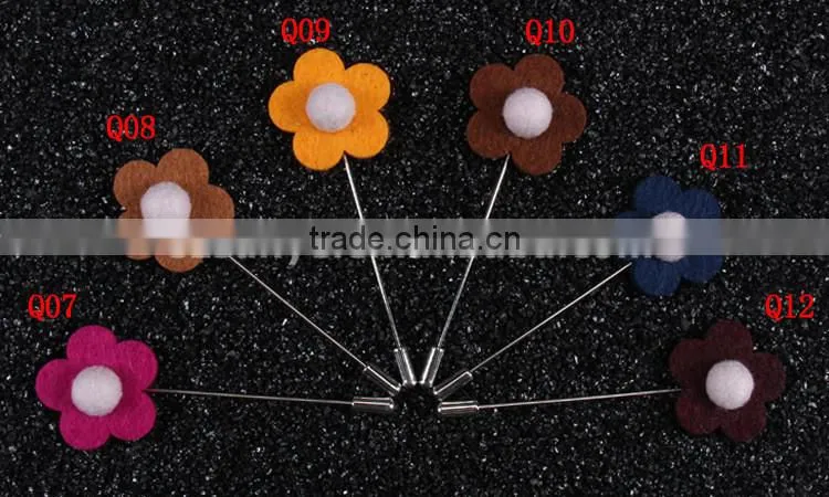 hand made lapel flower pin LAP071