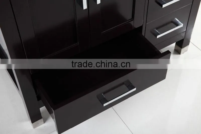 USA modern bathroom vanity series with quartz top