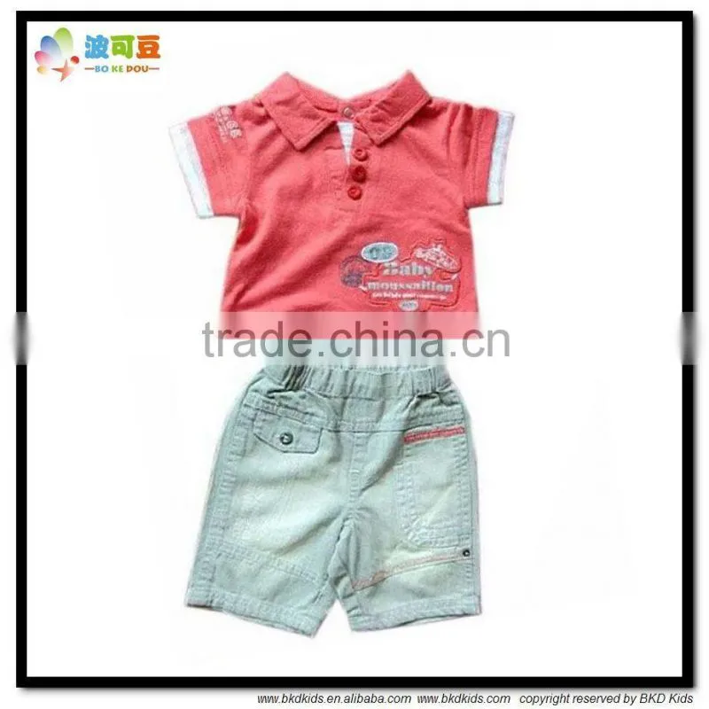 BKD KIDS 2016 baby denim clothes set,children denim clothes