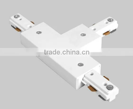 high quality 3 wires "X" shape led track adapter