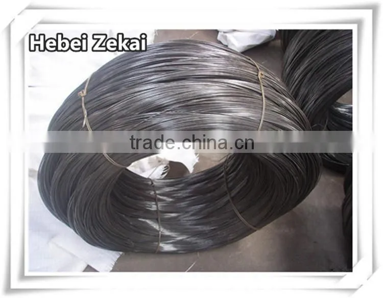 12 gauge black annealed iron wire/binding coil wire