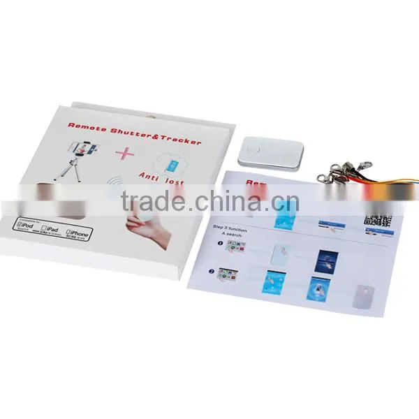 camera wireless shutter remote control with anti-lost function in 5-10 meters for Bluetooth V4.0 IOS system