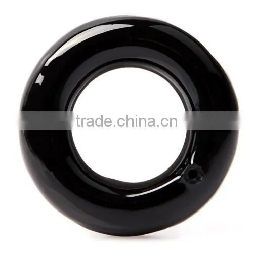 Black Round Weight Power Swing Ring for Golf Clubs Warm up Training Aid