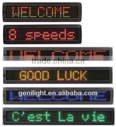 red color p10 outdoor led display with Russian language