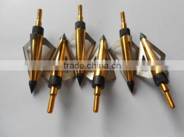 Archery Arrowheads 3 Blade Broadhead Hunting For Crossbow