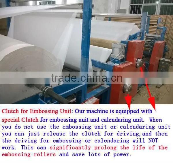 Italy German Design 2900mm Embossing Printing Laminating High Speed Automatic Jumbo Roll Slitting Rewinder Machine