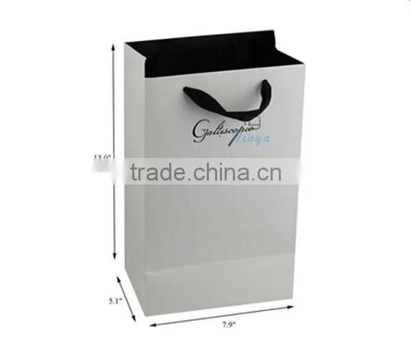 Factory kraft paper bag with handle gift paper bag