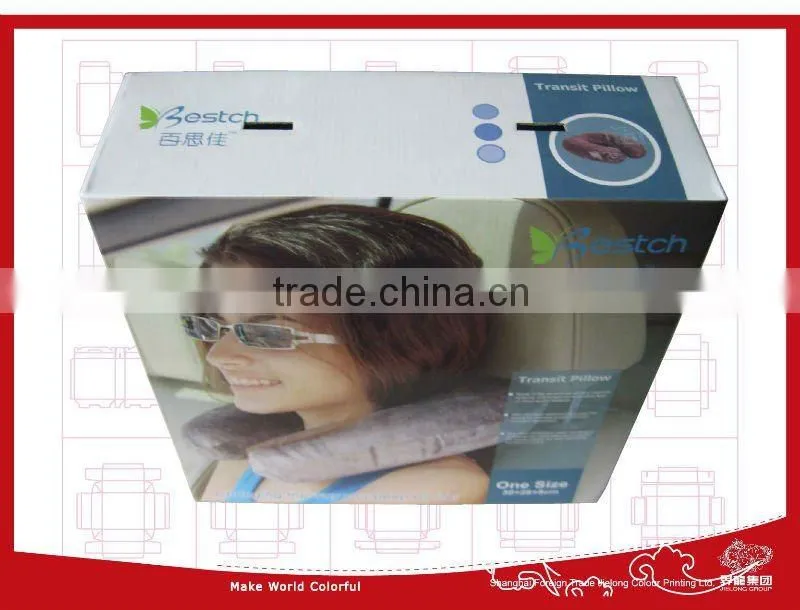 Transit pillow box