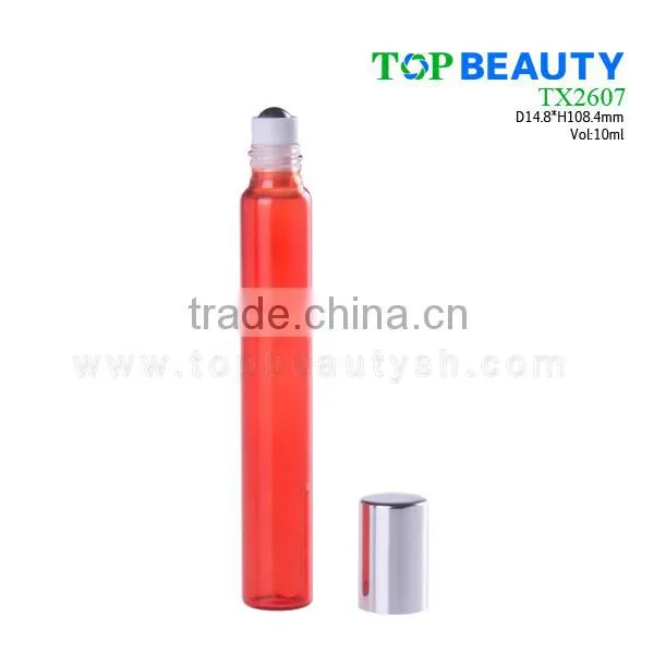 TX2607-1 Metallized essential oil bottle cosmetic glass bottle