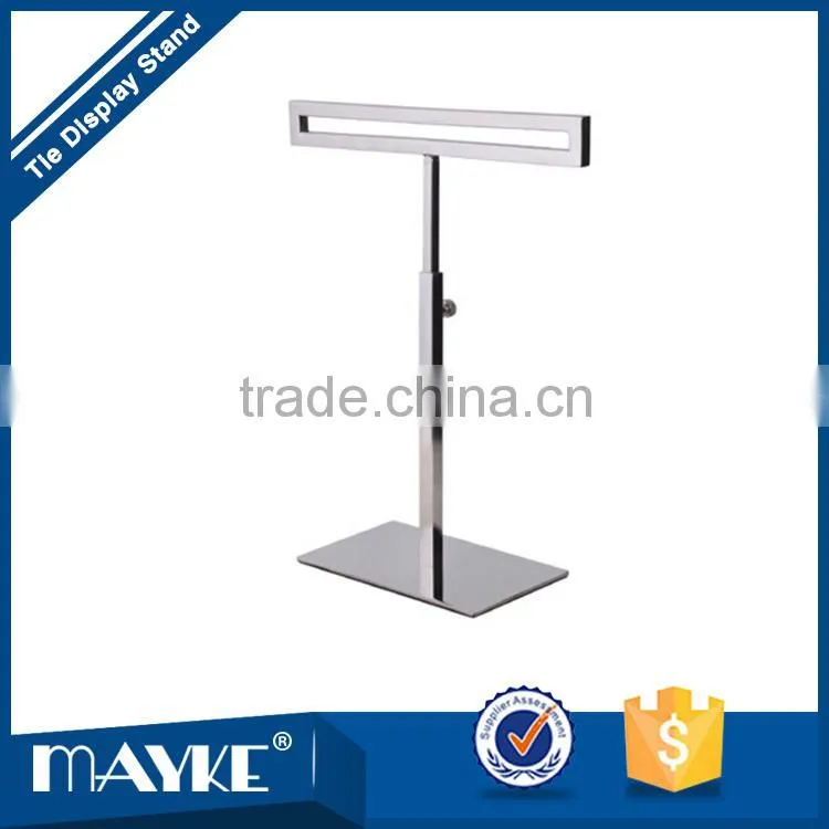 Tie display rack for man's,stainless steel advertising Tie display stand