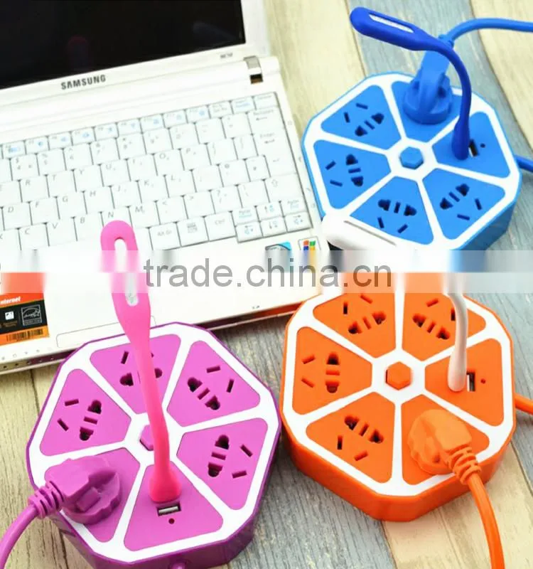 Promotional good quality smart mulitfunctional extension power socket