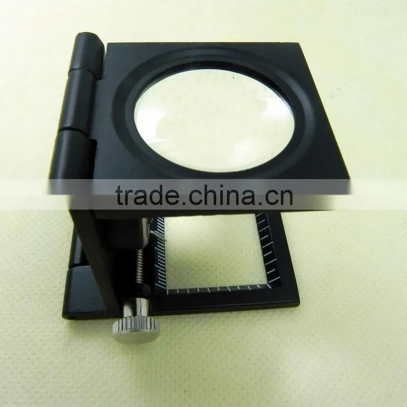new frame cloth watching stand magnifying glass metal loupe magnifiers