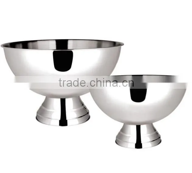Jumbo Stainless steel champagne bowl ice bucket