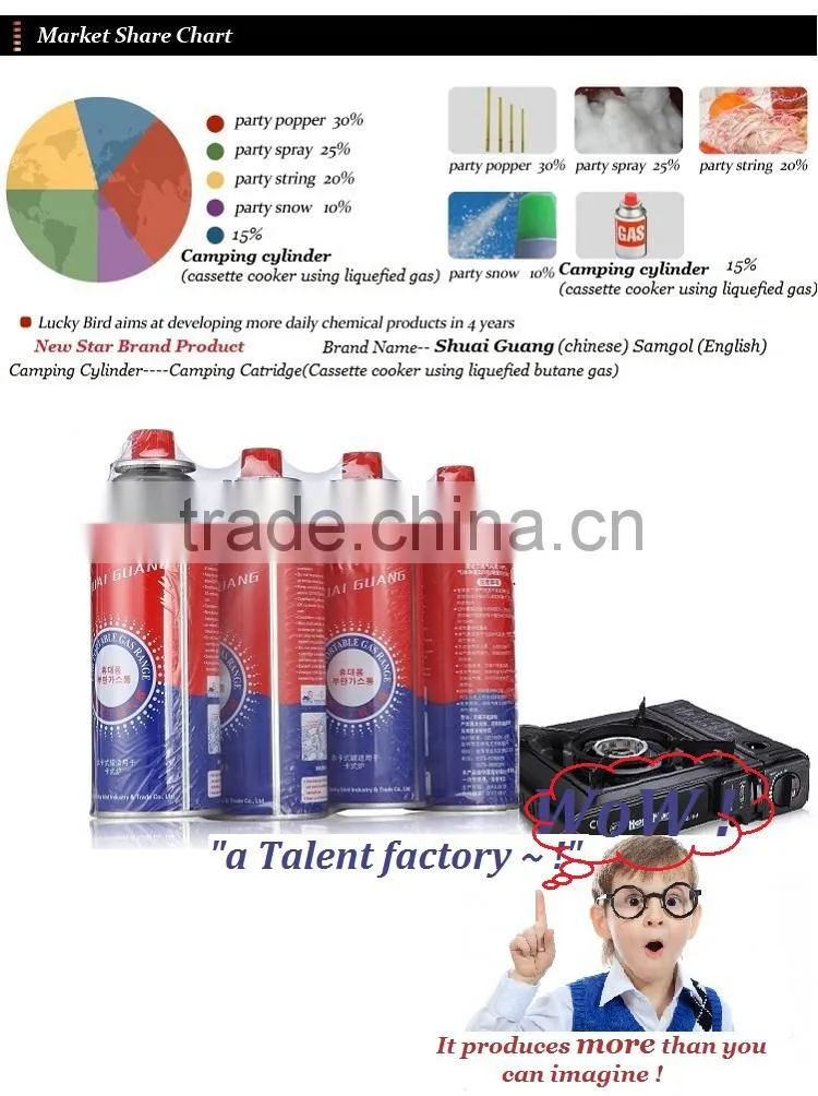 camping cassette portable gas cylinder