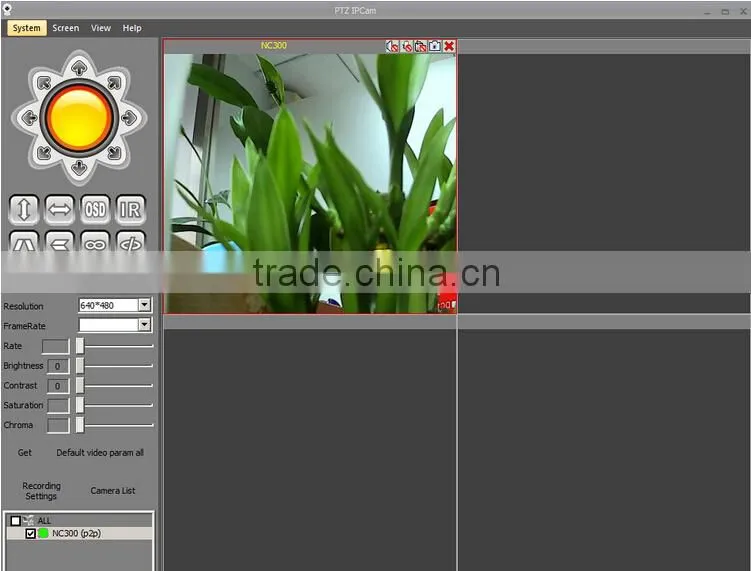 cn AICO 2015 hot smart home white dome megapixel p2p 720p 360 wireless wifi webcam with remote control