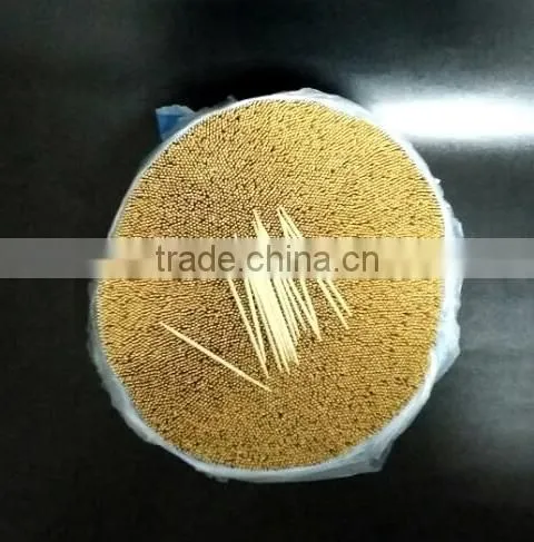 Ecofriendly bamboo toothpick Disposable bamboo round stick