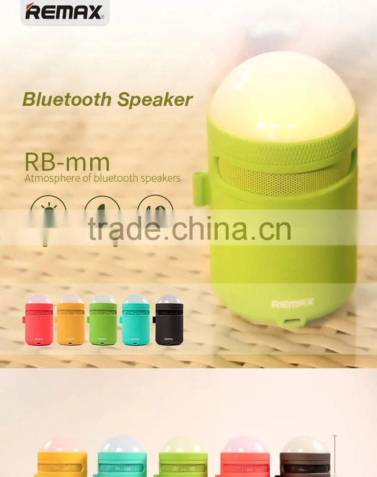 REMAX mini portable wireless led Bluetooth speaker
