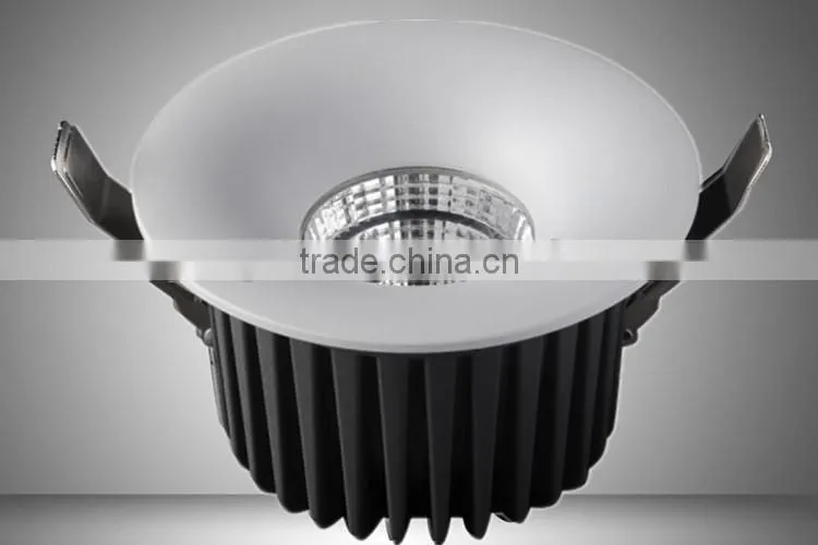 Commercial kitchen light fixture / Led downlight with 120mm cut out / Super bright cob led ceiling light fixture