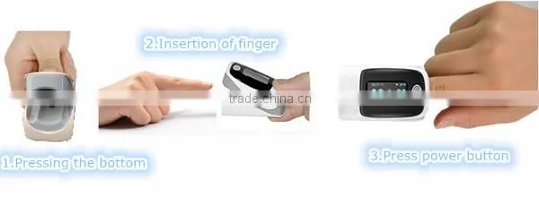 Blood testing pulse oximeter
