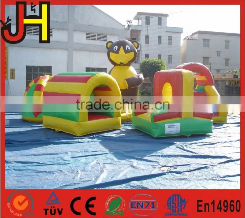 5 in 1 Squirrel Theme Inflatable Combo