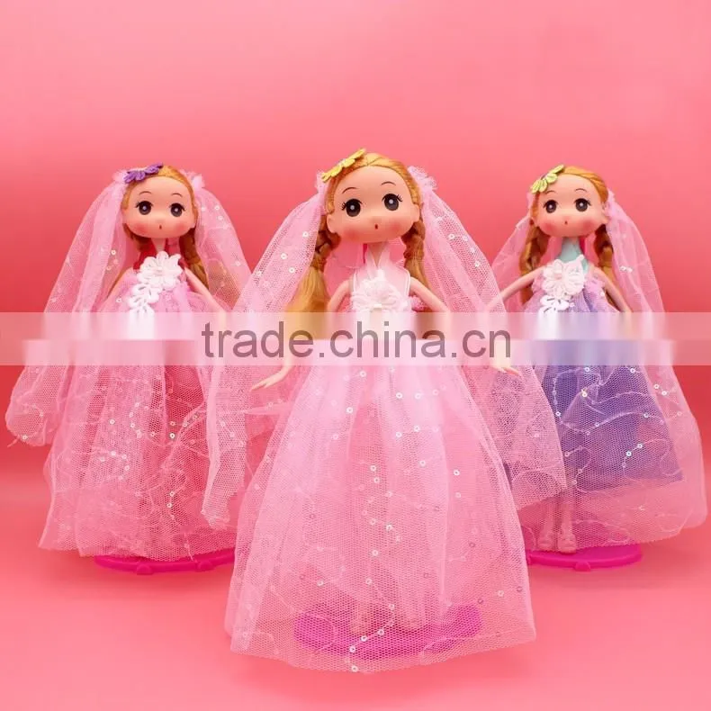 Export japan 18cm 26cm mobile phone chain wedding dress korean dolls pendant key chain custom