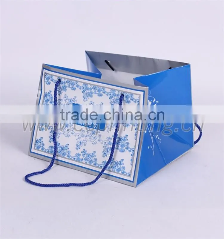 luxury paper bag for tea and shopping