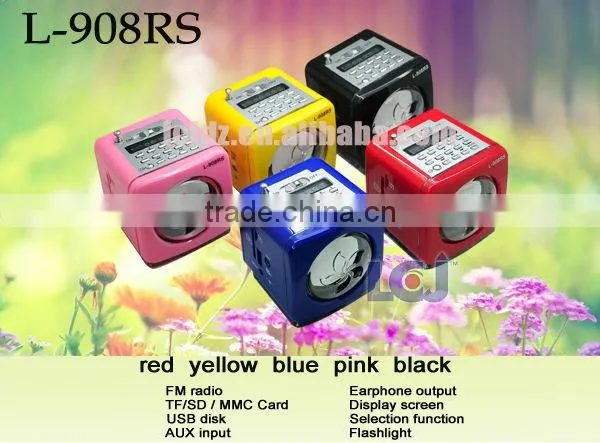 Multifunctional mini sound box mp3 player