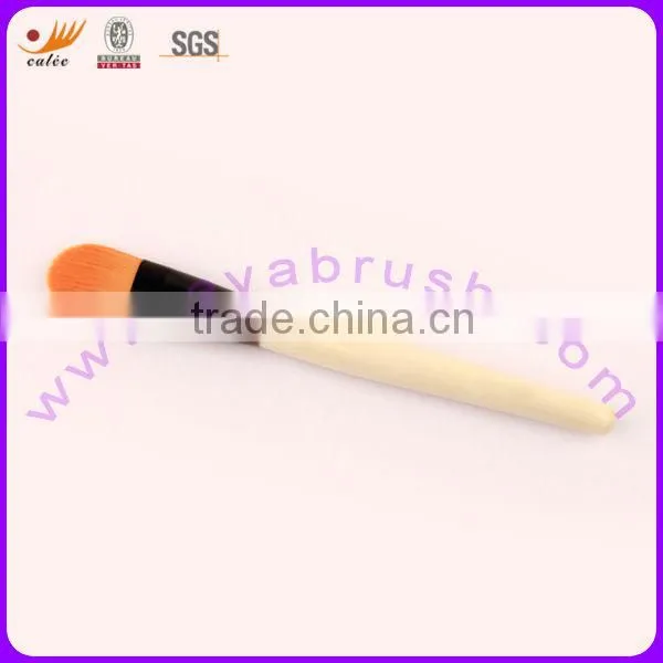 make up foundation brush with synthetic hair,oem orders are welcome