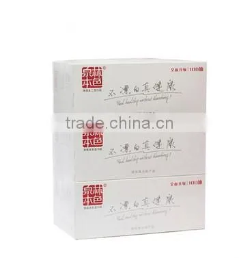Competitive Price Hot Sale Unbleached tree free Facial Tissue